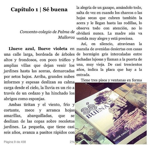 Cpitulo 1 novela Se buena de Roser Amills