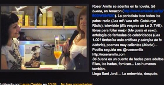 Entrevista de Laura Carrion a Roser Amills