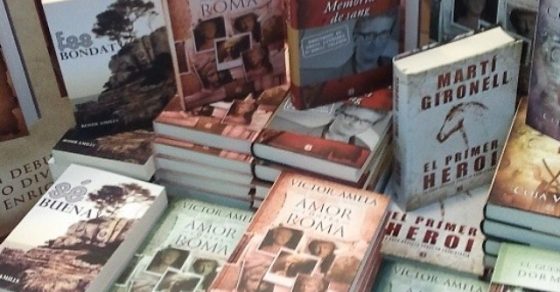 Llibreria Pila De Llibres A Serrret Llibres Amor Contra Roma I Fes Bondat De Roser Amills