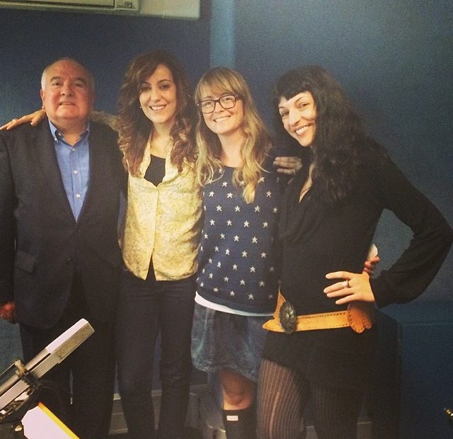 roser amills antonio bolinches maria de la pau janer a l'estudi de catalunya radio