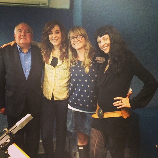 roser amills antonio bolinches maria de la pau janer a l'estudi de catalunya radio