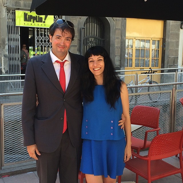 Roser Amills Con David Suarez Tarragona