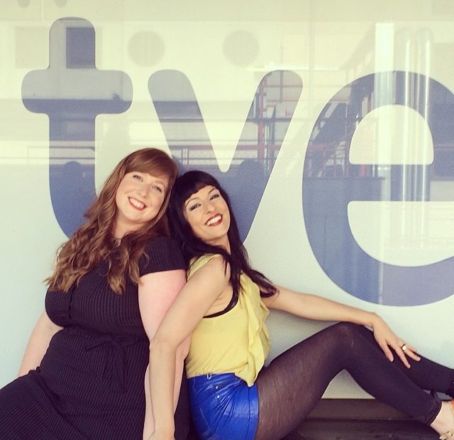 Roser Amills con Irene Prat