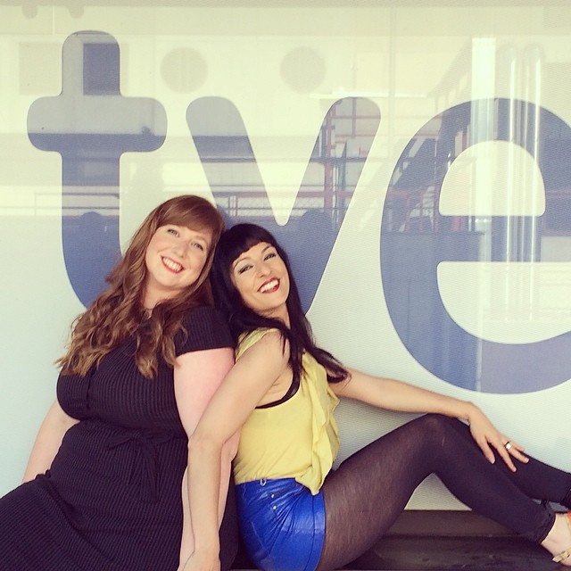 Roser Amills con Irene Prat