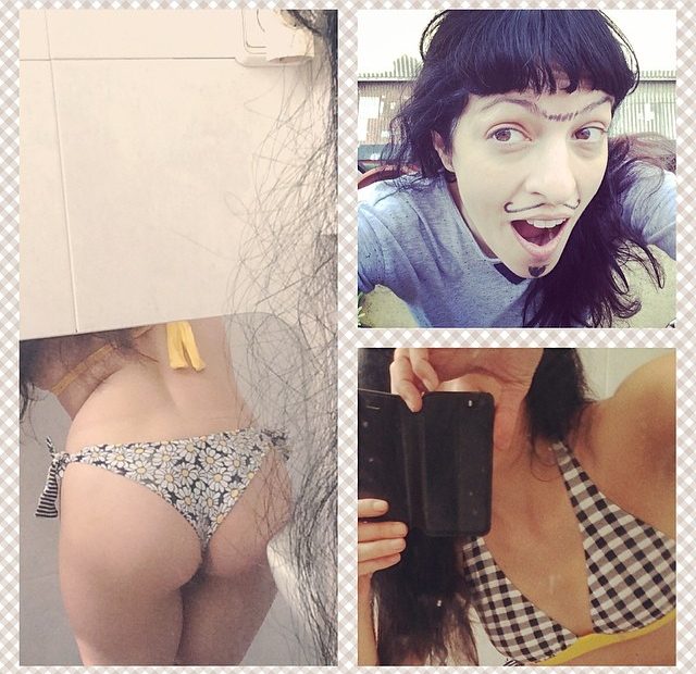 Roser Amills en bikini