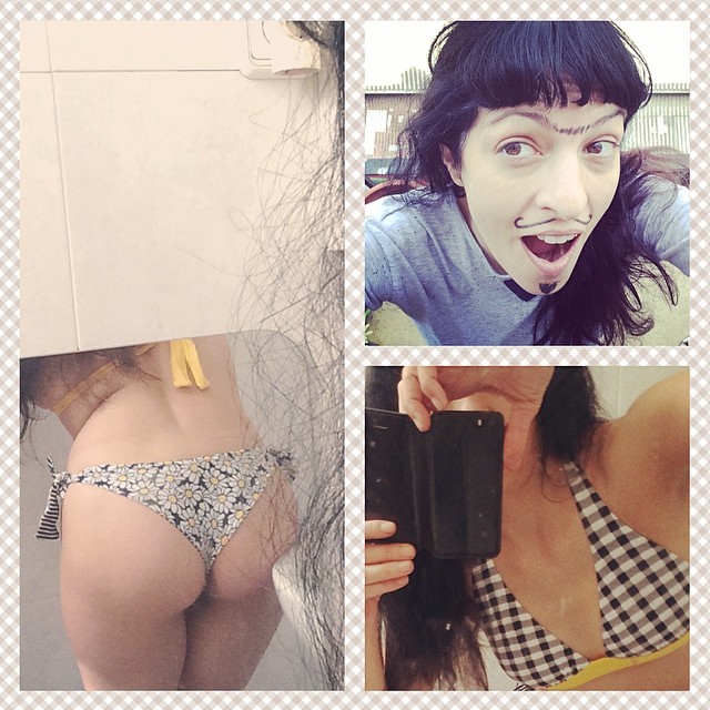 Roser Amills en bikini