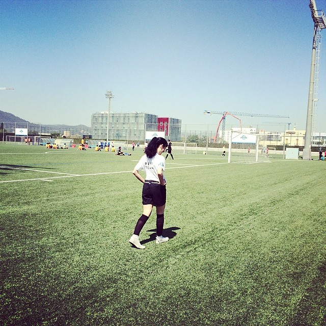 Roser Amills futbol solidario