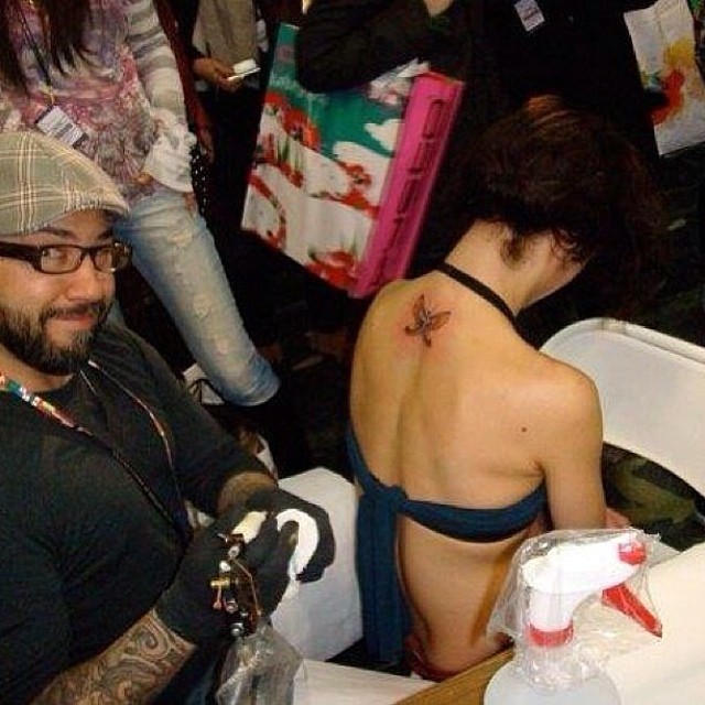 Roser Amills tatuaje de darren brass, Miami