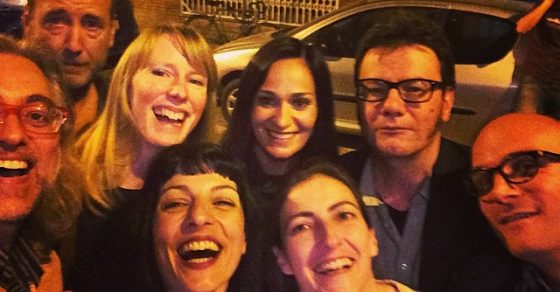 Roser Amills y Victor Amela con Emili Manzano, Isabel Sucunza, Francisco Caja y Claire Roquigny