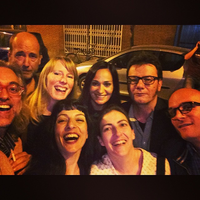 Roser Amills y Victor Amela con Emili Manzano, Isabel Sucunza, Francisco Caja y Claire Roquigny