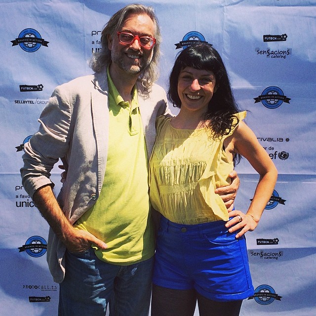 Roser Amills y Víctor Amela