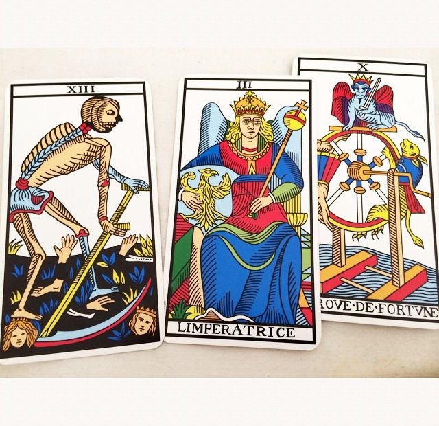 Cartas Del Tarot De Marsella La Emperatriz