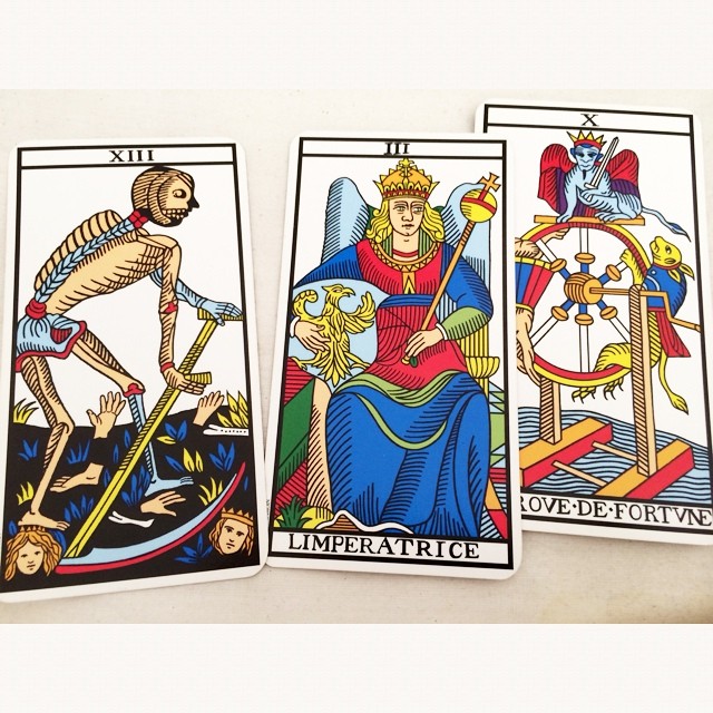 Cartas Del Tarot De Marsella La Emperatriz