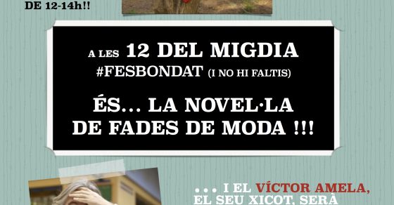 Cartel Vilanova Fes Bondat Roser Amills