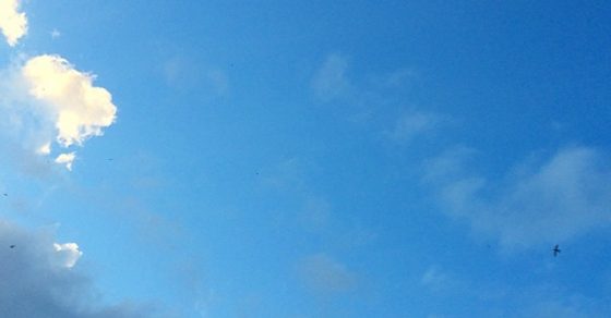 Cielo Azul Pequenas Nubes