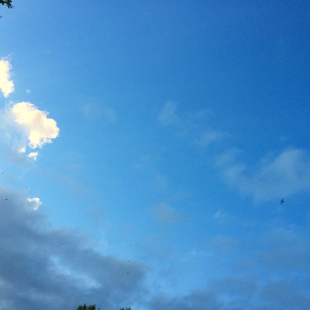 Cielo Azul Pequenas Nubes