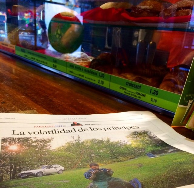 Desayuno Y La Vanguardia