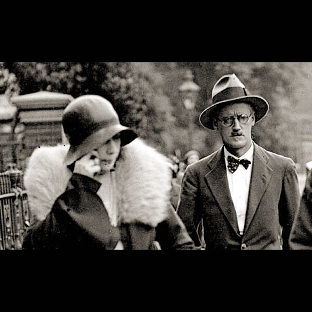 Foto De James Joyce Y Su Esposa Nora Barnacle