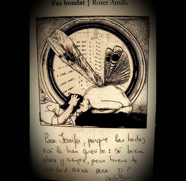 Ilustracion De Apollonia Saintclair Para La Novela Se Buena De Roser Amills Dedicatoria