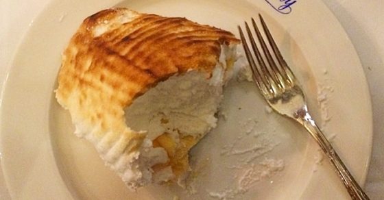 Postre En Lhardy De Madrid