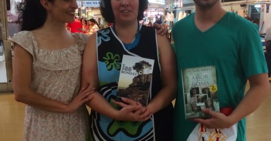 Roser Amills A Vilanova Amb Els Organitzadors