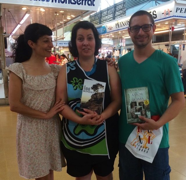 Roser Amills A Vilanova Amb Els Organitzadors