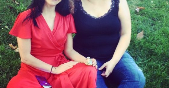 Roser Amills Lectora Madrid Vestido Rojo