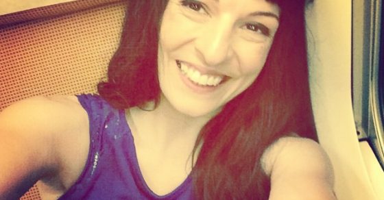 Roser Amills Selfie Vestido Azul