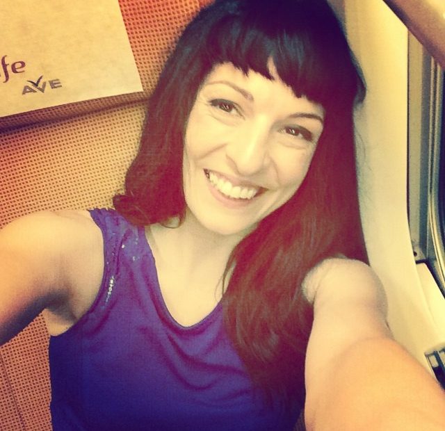 Roser Amills Selfie Vestido Azul