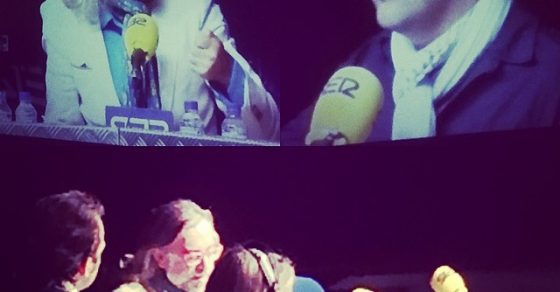 Victor Amela En Merida Con Iker Jimenez Fotografia De Roser Amills