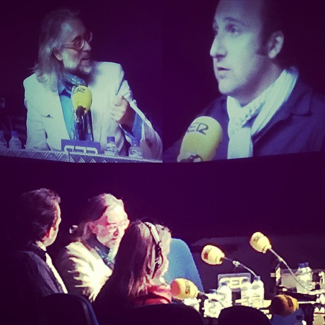Victor Amela En Merida Con Iker Jimenez Fotografia De Roser Amills
