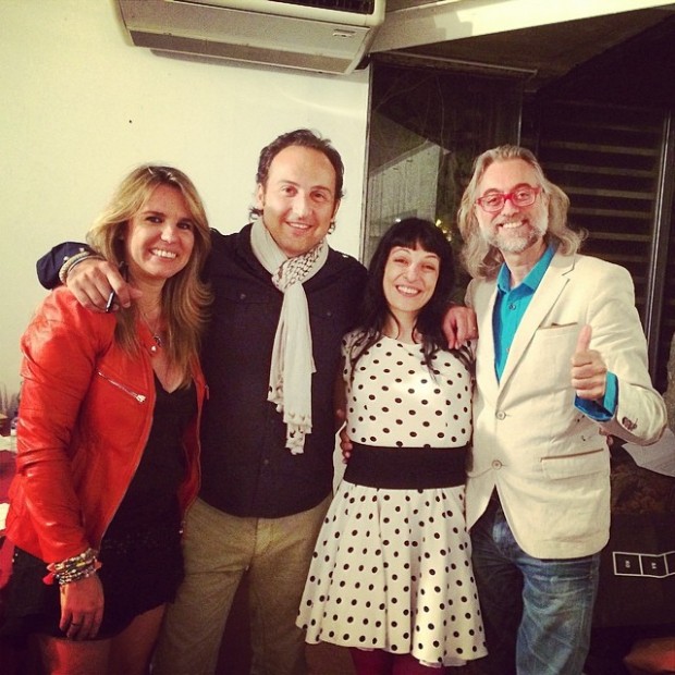 victor amela y roser amills en merida con iker jimenez y carmen porter