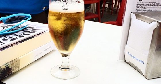 cerveza para esperar en el pepa tomate