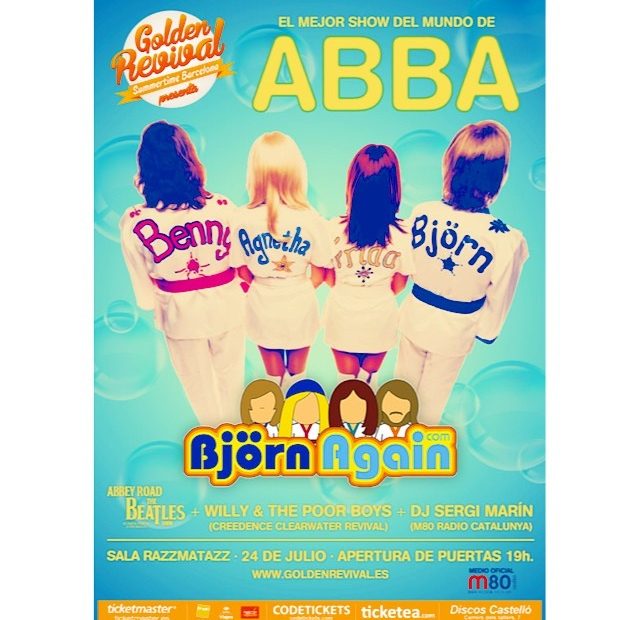 Concierto Abba En Barcelona