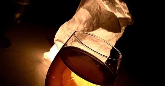 Copa Cerveza A La Luz De La Luna