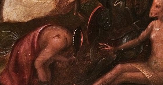 Detalle Cuadro Museo Del Louvre Culo Con Espejo