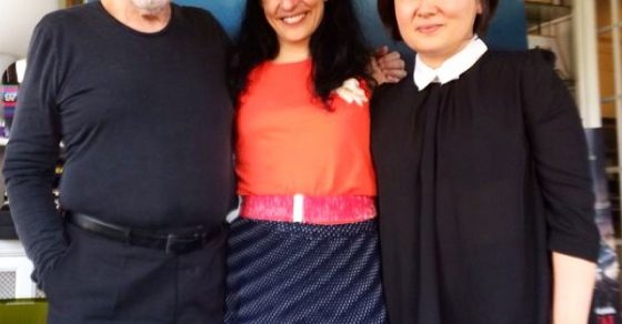 Foto Alejandro Jodorowsky Roser Amills Y Pascale Montandon