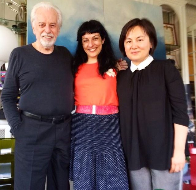 Foto Alejandro Jodorowsky Roser Amills Y Pascale Montandon