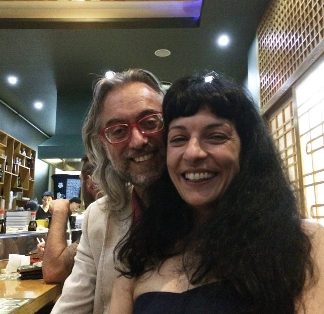 Pareja Victor Amela Y Roser Amills Restaurante Japones De Travessera De Gracia