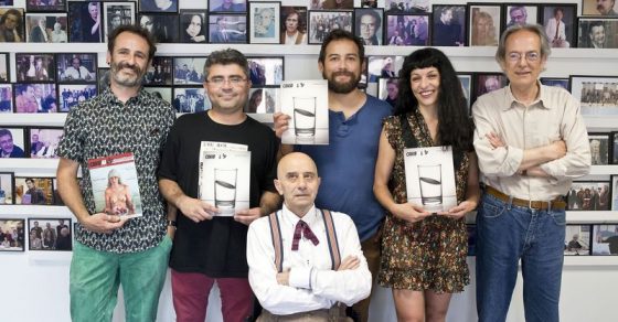 presentacion de revista canibaal, roser amills, antonio beneyto, albert tugues