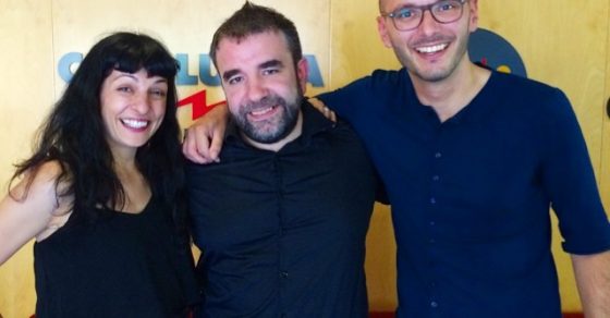 Roser Amills Amb Josep Lapidario I Dani Borrell A Catalunya Radio