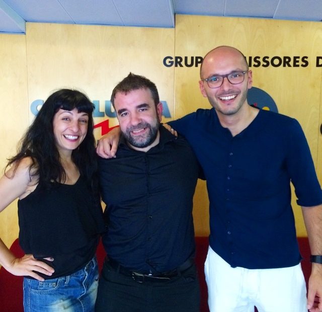 Roser Amills Amb Josep Lapidario I Dani Borrell A Catalunya Radio