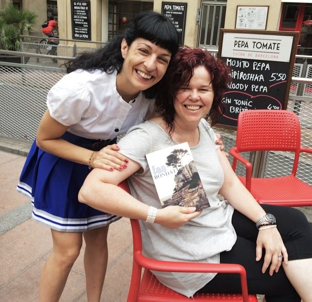 Roser Amills Amb Una Lectora De Fes Bondat Al Pepa Tomate