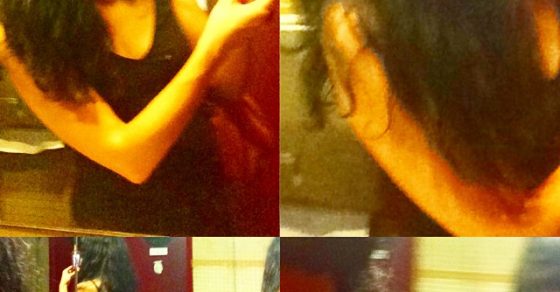 Roser Amills En Un Lavabo