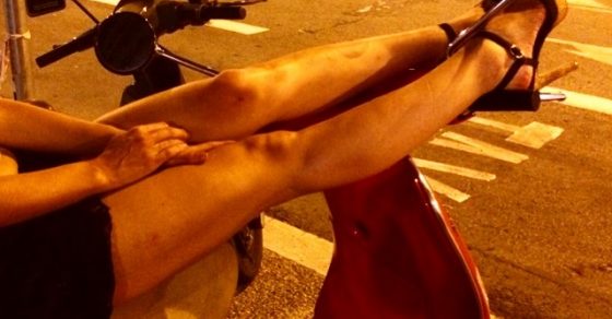 Roser Amills Moto Piernas