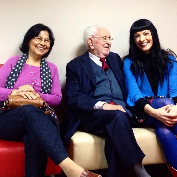 roser amills con santiago santiveri y su maravillosa pareja en TVE vespre a la 2