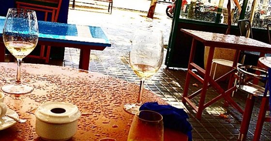 Sobremesa Lluvia Barceloneta