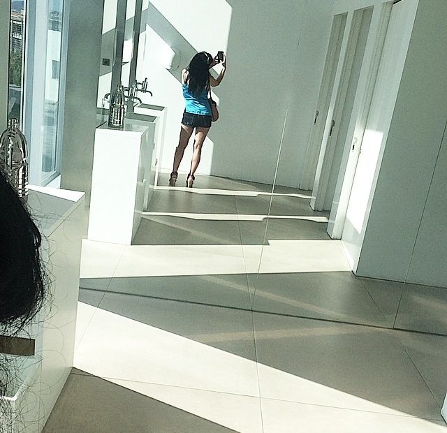 Amills Public Wc Espejo Lavabo Hotel W Barcelona