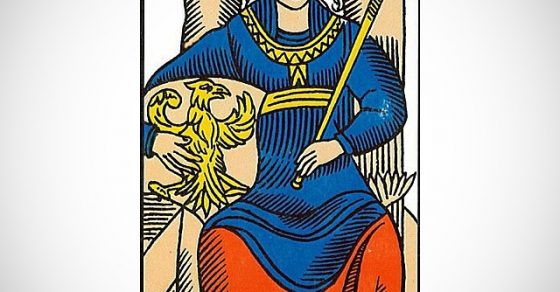 Carta Del Tarot De Marsella El Emperador