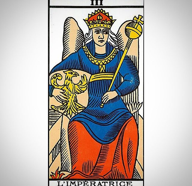 Carta Del Tarot De Marsella El Emperador